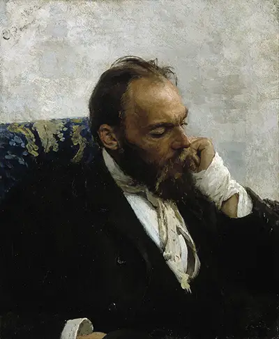 Portrait of Professor Ivanov Ilya Repin